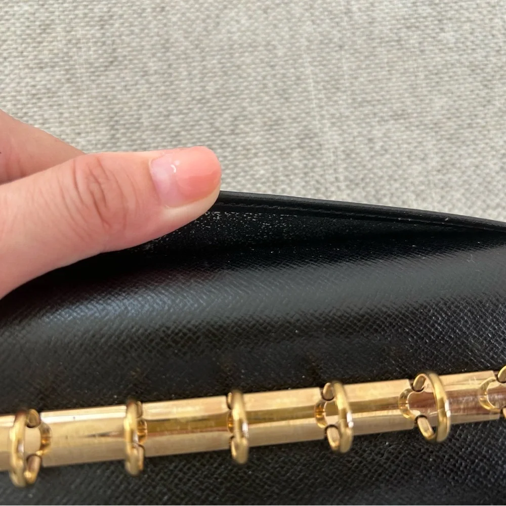 Louis Vuitton Red Epi Agenda PM